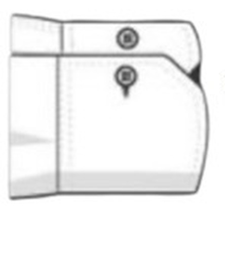 Mitre / Angle Cuff illustration