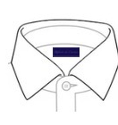 Spread collar illustration