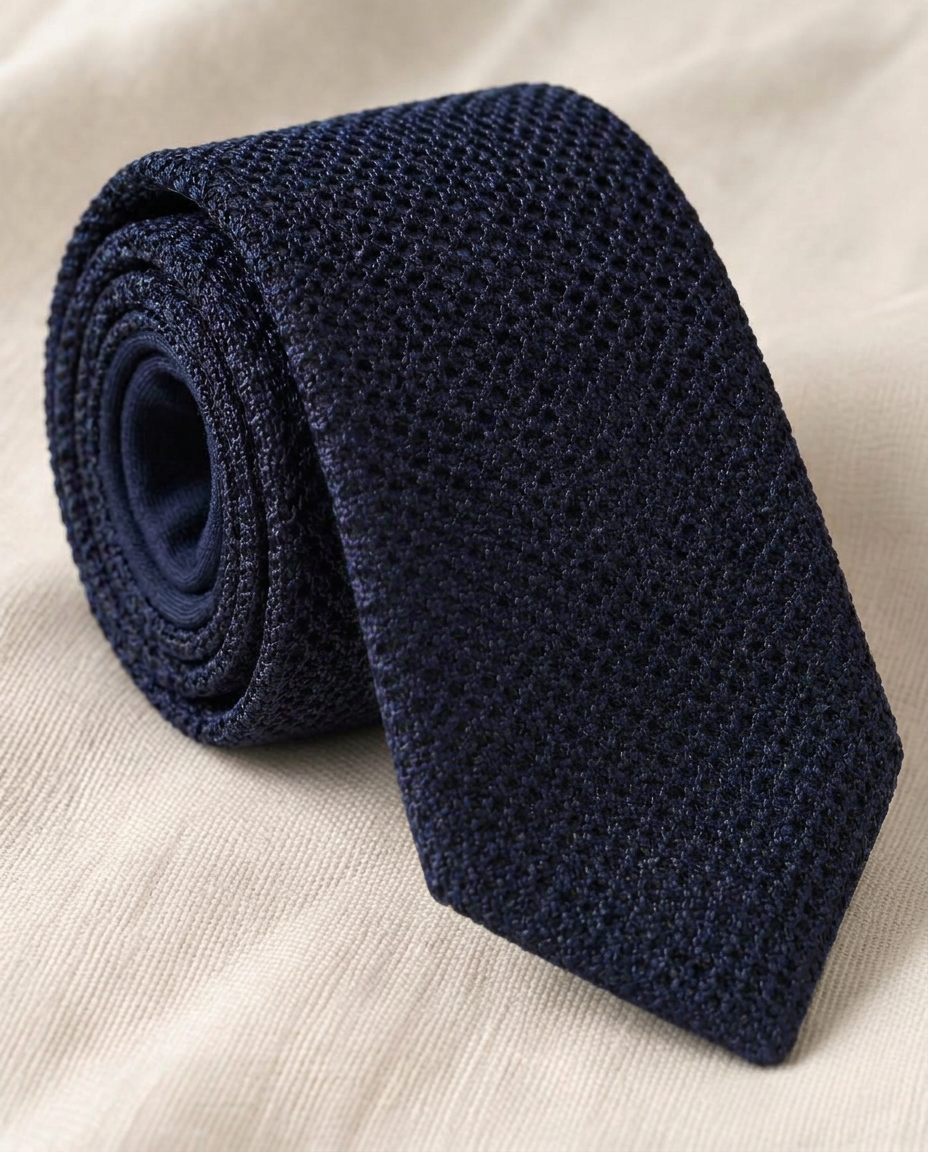 Hand-Rolled Silk Tie